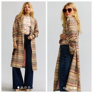 Hutch Knit Duster Jacket! Size Medium.